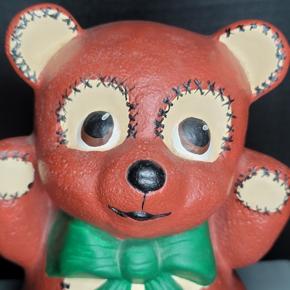 Vintage Lone Star Ceramic Teddy Bear 1981-rare,figurine,antique,collectible - Picture 2 of 10